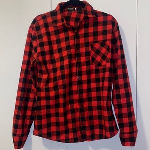 Men’s long sleeve Plaid flannel